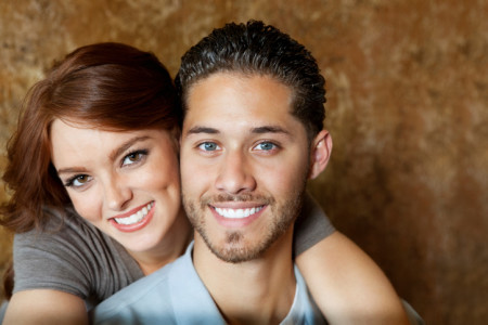 Happy young couple