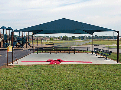 Collinsville Upper Elementary, Shade Structure Grant recipient 