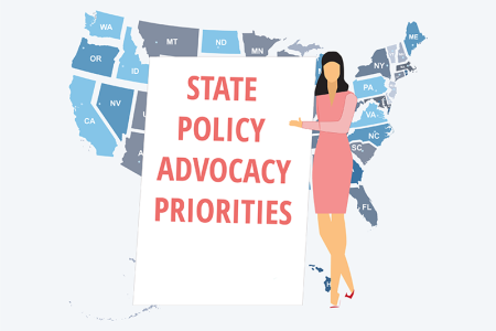 Card illustration for state advocacy priorities